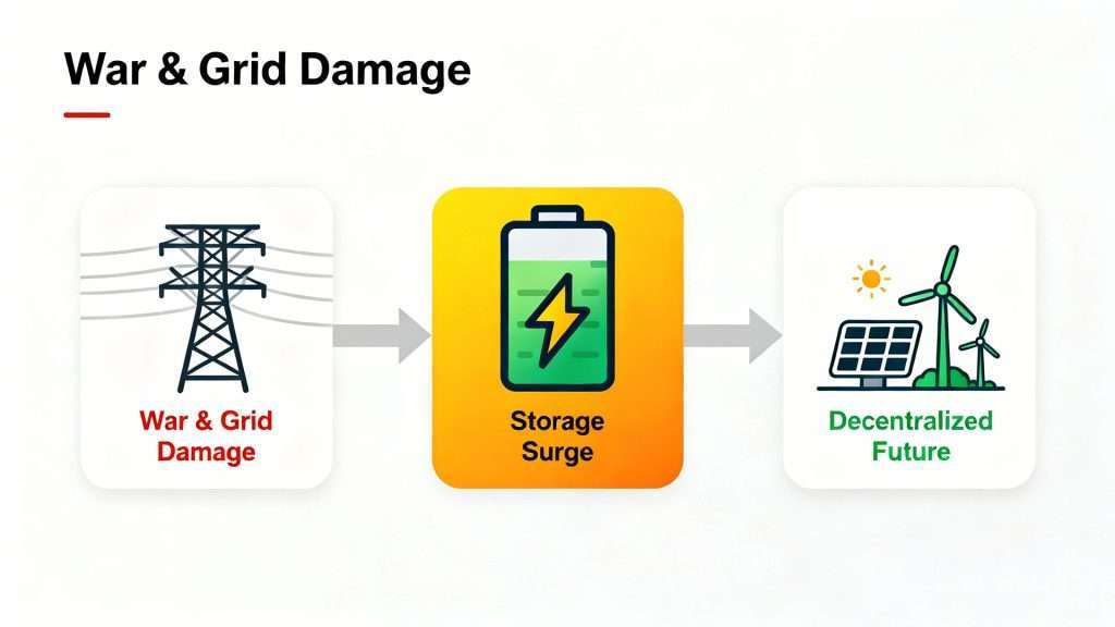 Ukraine’s Energy Storage Market Explosion: An Energy Revolution and Investment Frontier in Crisis