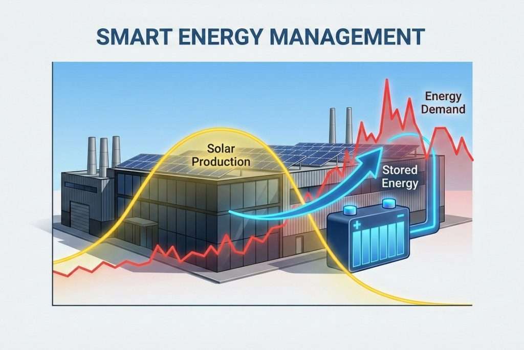 Solar Plus Storage Peak Shaving: Why Solar Alone Isn’t Enough to Maximize Renewables