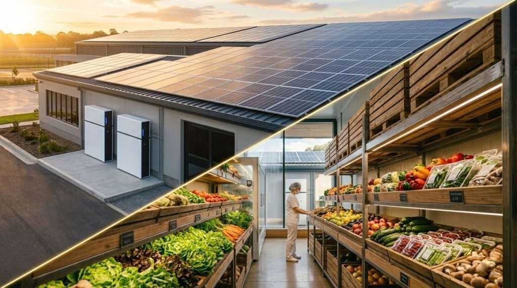 Solar Plus Storage for Food & Beverage: Slash Demand Charges & Stabilize Energy Costs