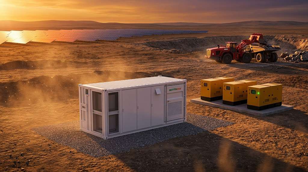 Ditch the Diesel: How LFP Mining Microgrid BESS Cuts Fuel Costs by 70%