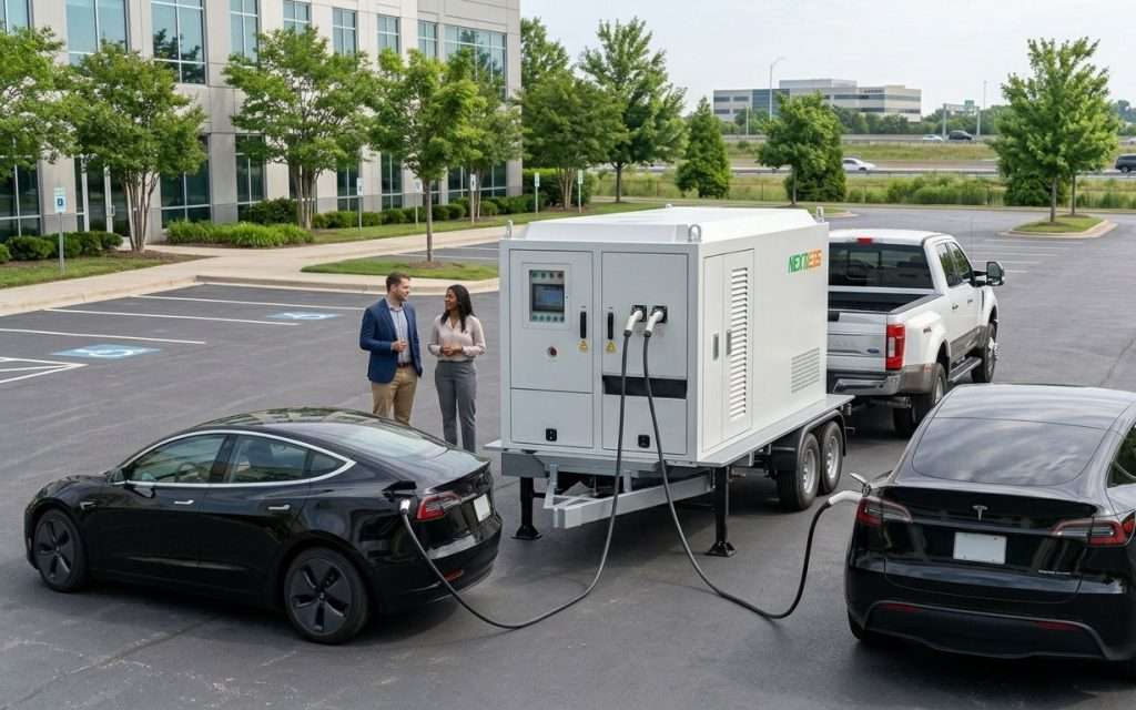 Mobile EV Charging Station: Powering the Future of Flexible, On-Demand EV Charging