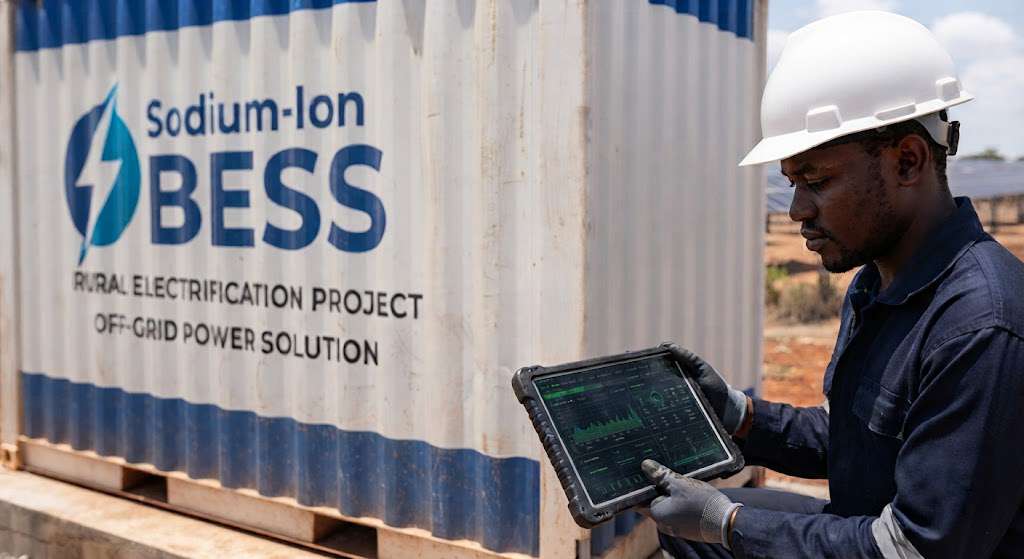 Sodium Ion Off-Grid BESS for Remote Power Systems