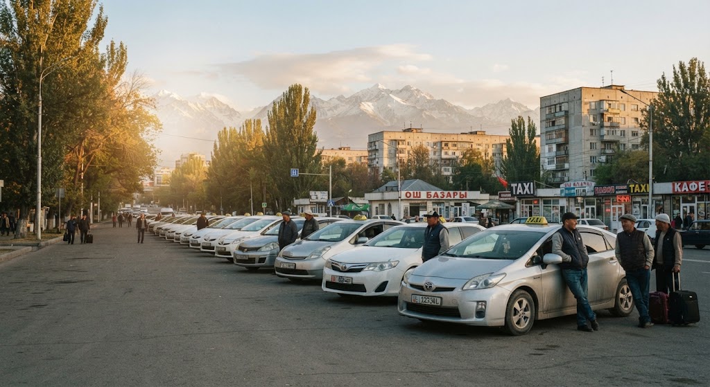 Toyota Hybrids Central Asia: Prius Taxi