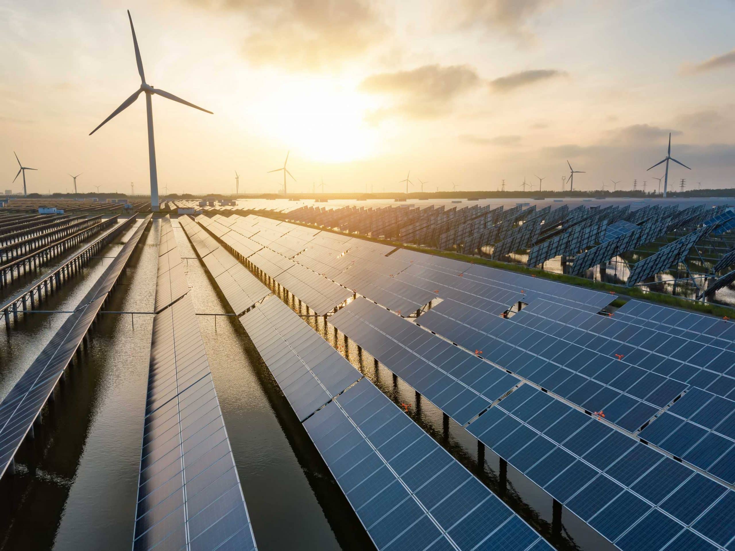 Solar and wind energy