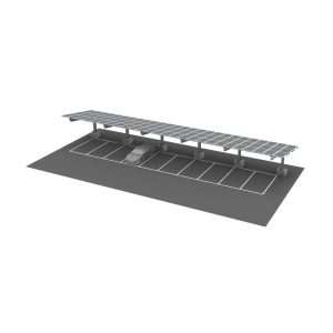 Carport mounting system-single side