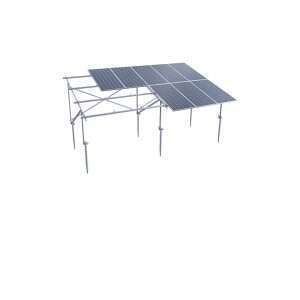 Solar Mounting System Ground Zn-Al-Mg High Version