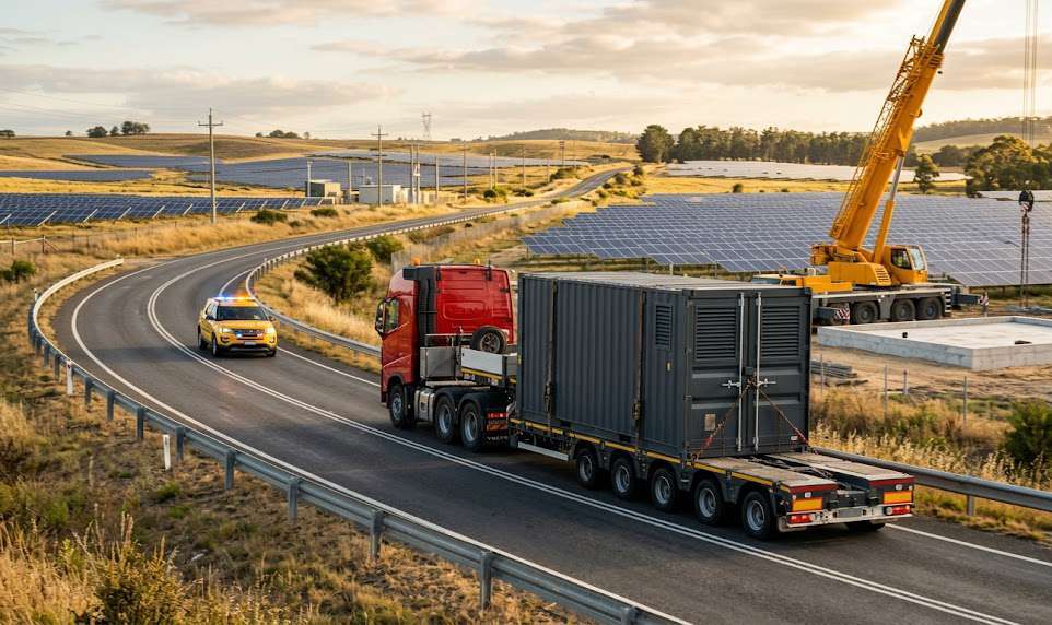 20ft 5MWh BESS transportation logistics